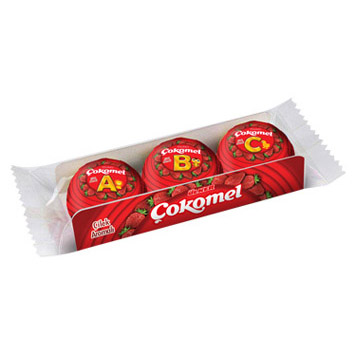 Ülker Çokomel Çilek Aromalı 3'lü