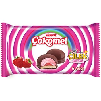 Ülker Çokomel Çilek Aromalı 6'lı