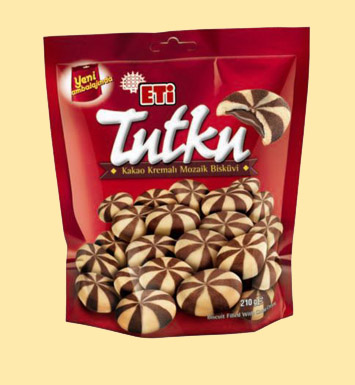 Eti Kakao Kremalı Mozaik Bisküvi Poşet 210 Gr