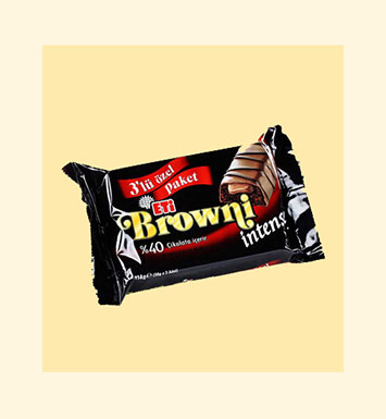 Browni Intense Çikolatalı 3'lü Paket 114 Gr