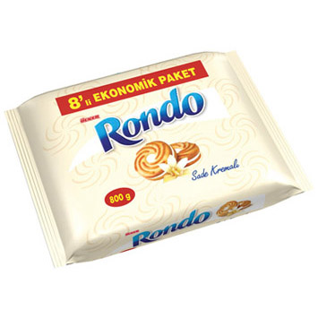 Ülker Rondo Klasik Sade Kremalı 8'li