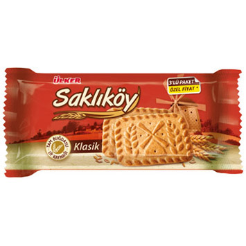 Ülker Saklıköy Klasik Bisküvi 3'lü