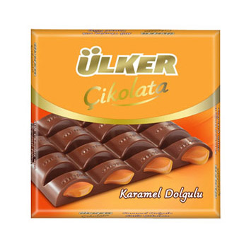 Ülker Çikolata Karamel Dolgulu