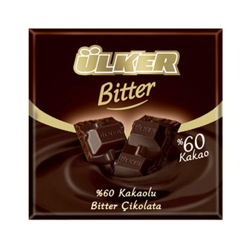 Ülker Çikolata Bitter Kare