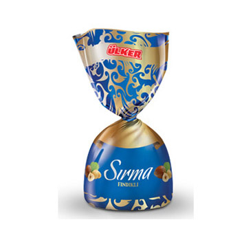 Ülker Sırma Fındık Krema Dolgulu Sütlü Çikolata