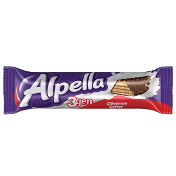 Ülker Alpella 3gen Çikolatalı Gofret